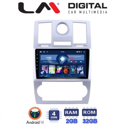 LM Digital - LM ZL4285 GPS Οθόνη OEM Multimedia Αυτοκινήτου για CHRYSLER 300C 2005 2010 (BT/GPS/WIFI)