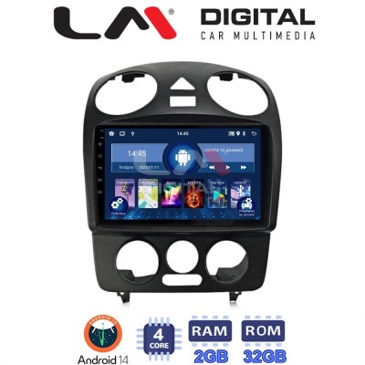 LM Digital - LM ZL4408 GPS Οθόνη OEM Multimedia Αυτοκινήτου για VW BEETLE 2003 2010 (BT/GPS/WIFI)