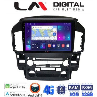 LM Digital - LM ZR8711 GPS Οθόνη OEM Multimedia Αυτοκινήτου για Lexus RX300 2000 2004 (CarPlay/AndroidAuto/BT/GPS/WIFI/GPRS)