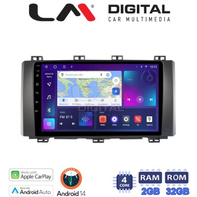 LM Digital - LM ZN4218 GPS Οθόνη OEM Multimedia Αυτοκινήτου για Seat Ateca 2016 (CarPlay/AndroidAuto/BT/GPS/WIFI/GPRS)