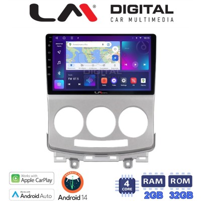 LM Digital - LM ZN4439 GPS Οθόνη OEM Multimedia Αυτοκινήτου για MAZDA 5 20042010 (CarPlay/AndroidAuto/BT/GPS/WIFI/GPRS)