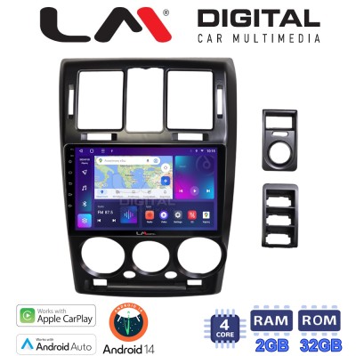 LM Digital - LM ZN4719 GPS Οθόνη OEM Multimedia Αυτοκινήτου για Hyundai Getz 2002 2013 (CarPlay/AndroidAuto/BT/GPS/WIFI/GPRS)