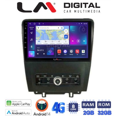 LM Digital - LM ZR8249 GPS Οθόνη OEM Multimedia Αυτοκινήτου για Ford Edge 2015 (CarPlay/AndroidAuto/BT/GPS/WIFI/GPRS)