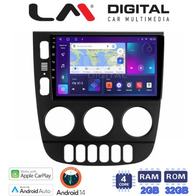 LM Digital - LM ZN4505 GPS Οθόνη OEM Multimedia Αυτοκινήτου για Mercedes ML 1998 2005 (CarPlay/AndroidAuto/BT/GPS/WIFI/GPRS)