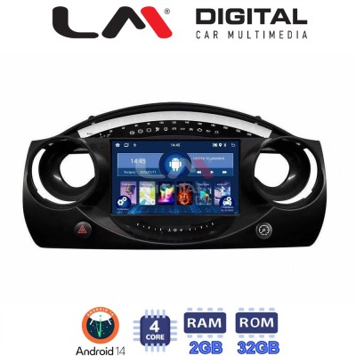 LM Digital - LM ZL4832 GPS Οθόνη OEM Multimedia Αυτοκινήτου για MINI COOPER 2001 2007 (BT/GPS/WIFI/GPRS)