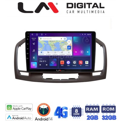 LM Digital - LM ZR8114C GPS Οθόνη OEM Multimedia Αυτοκινήτου για 0 (CarPlay/AndroidAuto/BT/GPS/WIFI/GPRS)