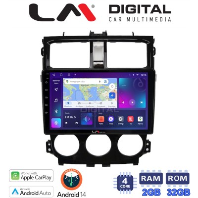 LM Digital - LM ZN4995 GPS Οθόνη OEM Multimedia Αυτοκινήτου για Mitsubishi Colt 2013 (CarPlay/AndroidAuto/BT/GPS/WIFI/GPRS)