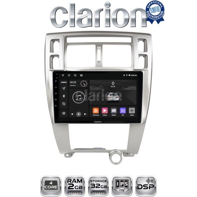 CLARION GL31006 Οθόνη OEM Multimedia Αυτοκινήτου για Hyundai Tucson 2004 2010 (CarPlay/AndroidAuto/BT/GPS/WIFI/GPRS)