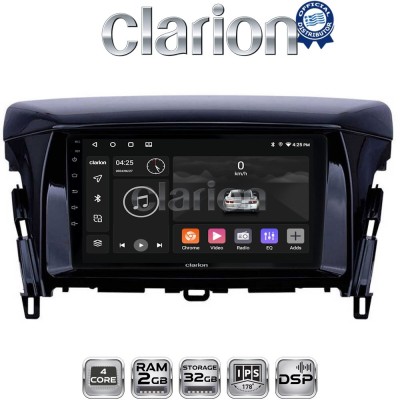 CLARION GL31030 Οθόνη OEM Multimedia Αυτοκινήτου για MITSUBISHI ECLIPSE CROSS 2018 (CarPlay/AndroidAuto/BT/GPS/WIFI/GPRS)