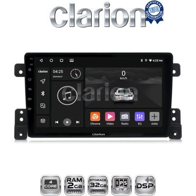 CLARION GL31053 Οθόνη OEM Multimedia Αυτοκινήτου για SUZUKI G.VITARA 20052015 (CarPlay/AndroidAuto/BT/GPS/WIFI/GPRS)