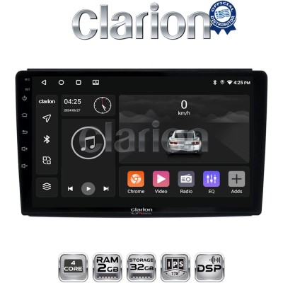 CLARION GL31193 Οθόνη OEM Multimedia Αυτοκινήτου για DUCATO, BOXER, JUMBER (CarPlay/AndroidAuto/BT/GPS/WIFI/GPRS)