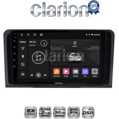 CLARION GL31213 Οθόνη OEM Multimedia Αυτοκινήτου για MERCEDES ML 20052011 (CarPlay/AndroidAuto/BT/GPS/WIFI/GPRS)