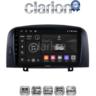 CLARION GL31247 Οθόνη OEM Multimedia Αυτοκινήτου για Hyundai Sonata 2006 2009 (CarPlay/AndroidAuto/BT/GPS/WIFI/GPRS)