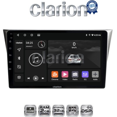 CLARION GL31271 Οθόνη OEM Multimedia Αυτοκινήτου για Subaru Impreza 2000 2007 (CarPlay/AndroidAuto/BT/GPS/WIFI/GPRS)