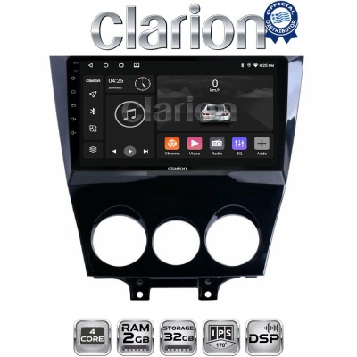 CLARION GL31301 Οθόνη OEM Multimedia Αυτοκινήτου για Mazda RX8 20012008 (CarPlay/AndroidAuto/BT/GPS/WIFI/GPRS)