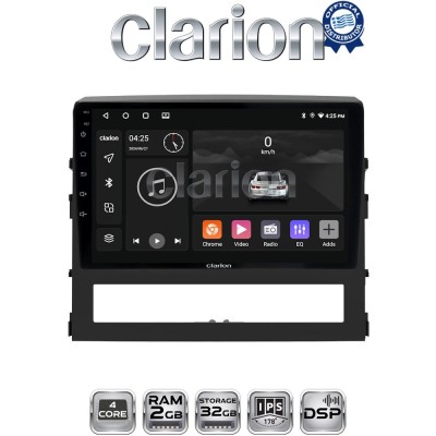 CLARION GL31386 Οθόνη OEM Multimedia Αυτοκινήτου για Toyota Land Cruiser 2016 (CarPlay/AndroidAuto/BT/GPS/WIFI/GPRS)