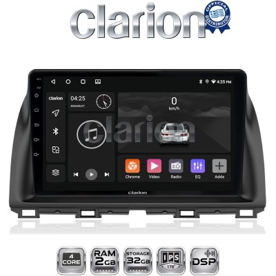 CLARION GL31438 Οθόνη OEM Multimedia Αυτοκινήτου για MAZDA CX5 20132017 (CarPlay/AndroidAuto/BT/GPS/WIFI/GPRS)
