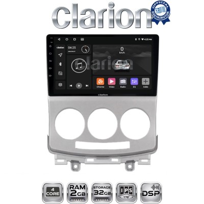 CLARION GL31439 Οθόνη OEM Multimedia Αυτοκινήτου για MAZDA 5 20042010 (CarPlay/AndroidAuto/BT/GPS/WIFI/GPRS)
