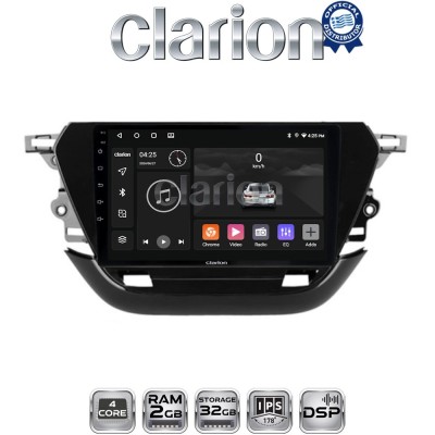 CLARION GL31523 Οθόνη OEM Multimedia Αυτοκινήτου για Opel Corsa F 2021 (CarPlay/AndroidAuto/BT/GPS/WIFI/GPRS)