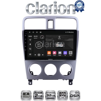 CLARION GL31526 Οθόνη OEM Multimedia Αυτοκινήτου για SUBARU FORESTER 20022007 (CarPlay/AndroidAuto/BT/GPS/WIFI/GPRS)