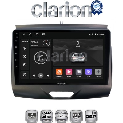 CLARION GL31576A Οθόνη OEM Multimedia Αυτοκινήτου για Ford Ranger 2015 2020 (CarPlay/AndroidAuto/BT/GPS/WIFI/GPRS)