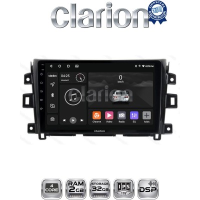 CLARION GL31716 Οθόνη OEM Multimedia Αυτοκινήτου για Nissan Navara D23 2016 (CarPlay/AndroidAuto/BT/GPS/WIFI/GPRS)