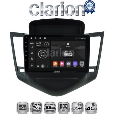 CLARION GL71045 Οθόνη OEM Multimedia Αυτοκινήτου για CHEVROLET CRUZE 20082013 (CarPlay/AndroidAuto/BT/GPS/WIFI/GPRS)