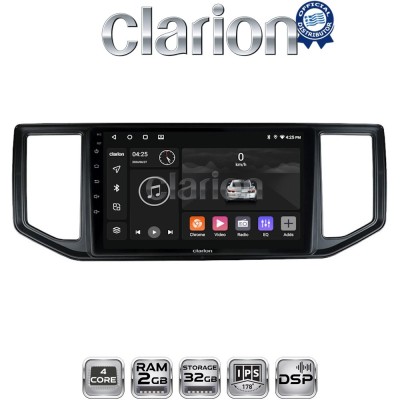 CLARION GL31997 Οθόνη OEM Multimedia Αυτοκινήτου για VW CRAFTER 2017 2021 MAN TGE 2017 (CarPlay/AndroidAuto/BT/GPS/WIFI/GPRS)