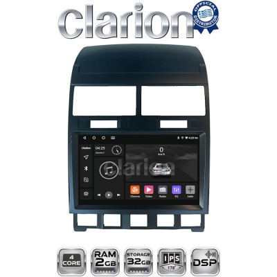 CLARION GL31042 Οθόνη OEM Multimedia Αυτοκινήτου για VW Touareg 2011 (CarPlay/AndroidAuto/BT/GPS/WIFI/GPRS)