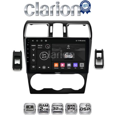 CLARION GL31262B Οθόνη OEM Multimedia Αυτοκινήτου για Subaru Impreza - Forester 2013 (CarPlay/AndroidAuto/BT/GPS/WIFI/GPRS)