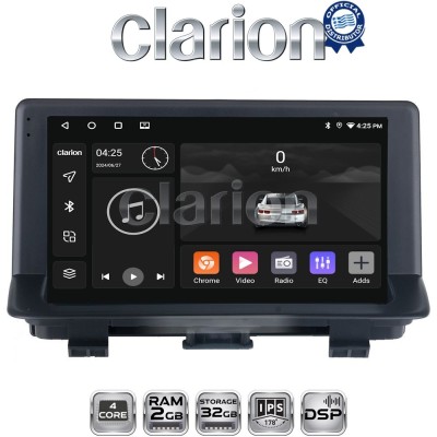 CLARION GL31292 Οθόνη OEM Multimedia Αυτοκινήτου για Audi Q3 2011 2019 (CarPlay/AndroidAuto/BT/GPS/WIFI/GPRS)