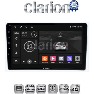 CLARION GL72171S Οθόνη OEM Multimedia Αυτοκινήτου για Mercedes C class (W203) 1999-2004 (CarPlay/AndroidAuto/BT/GPS/WIFI/GPRS)
