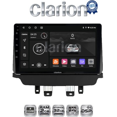 CLARION GL31442 Οθόνη OEM Multimedia Αυτοκινήτου για Mazda CX-3 2014 - 2021 (CarPlay/AndroidAuto/BT/GPS/WIFI/GPRS)