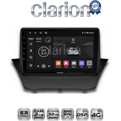 CLARION GL71152 Οθόνη OEM Multimedia Αυτοκινήτου για FORD FIESTA 20082009 (CarPlay/AndroidAuto/BT/GPS/WIFI/GPRS)