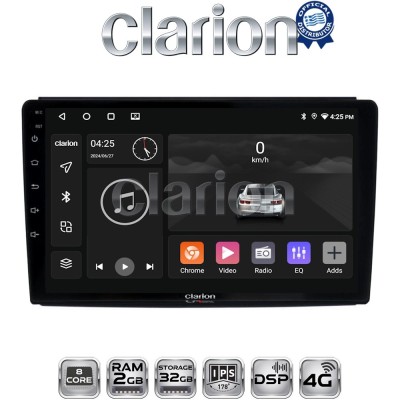 CLARION GL71193 Οθόνη OEM Multimedia Αυτοκινήτου για DUCATO, BOXER, JUMBER 2006 2011 (CarPlay/AndroidAuto/BT/GPS/WIFI/GPRS)