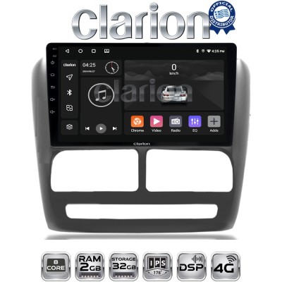 CLARION GL71211 Οθόνη OEM Multimedia Αυτοκινήτου για Fiat Doblo '10-'15 & Opel Combo'10-'15 (CarPlay/AndroidAuto/BT/GPS/WIFI/GPR