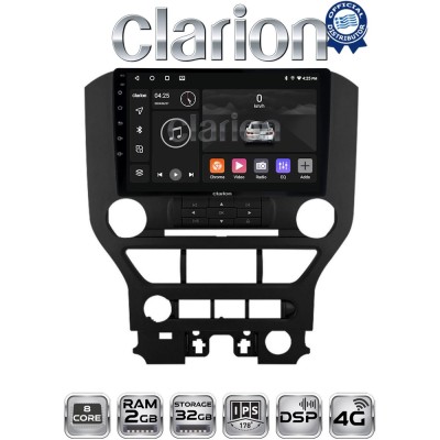 CLARION GL71240 Οθόνη OEM Multimedia Αυτοκινήτου για FORD MASTUNG 2015 (CarPlay/AndroidAuto/BT/GPS/WIFI/GPRS)