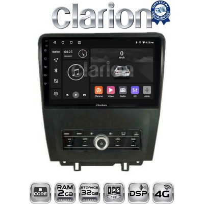 CLARION GL71249 Οθόνη OEM Multimedia Αυτοκινήτου για Ford Edge 2015 (CarPlay/AndroidAuto/BT/GPS/WIFI/GPRS)