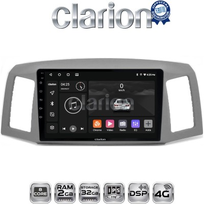 CLARION GL71307 Οθόνη OEM Multimedia Αυτοκινήτου για Jeep Grand Cherokee 2004 2011 (CarPlay/AndroidAuto/BT/GPS/WIFI/GPRS)