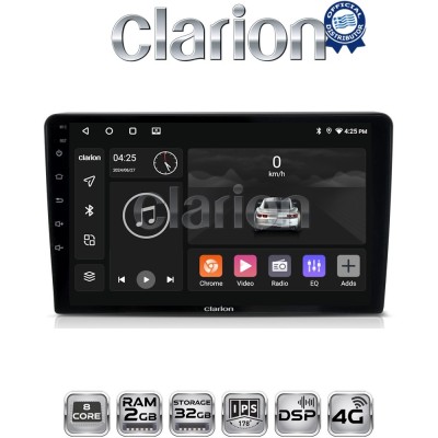 CLARION GL71331 Οθόνη OEM Multimedia Αυτοκινήτου για CITROEN BERLINGO - PEUGEOT PARTNER 20082018 (CarPlay/AndroidAuto/BT/GPS/WIF