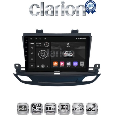 CLARION GL71339 Οθόνη OEM Multimedia Αυτοκινήτου για Opel Insignia 2018 (CarPlay/AndroidAuto/BT/GPS/WIFI/GPRS)