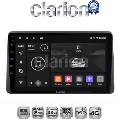 CLARION GL71355 Οθόνη OEM Multimedia Αυτοκινήτου για Nissan Juke 2021 (CarPlay/AndroidAuto/BT/GPS/WIFI/GPRS)