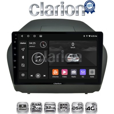 CLARION GL71414 Οθόνη OEM Multimedia Αυτοκινήτου για HYUNDAI IX35 20092015 (CarPlay/AndroidAuto/BT/GPS/WIFI/GPRS)