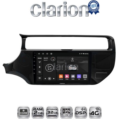CLARION GL71504 Οθόνη OEM Multimedia Αυτοκινήτου για KIA RIO 2015 2017 (CarPlay/AndroidAuto/BT/GPS/WIFI/GPRS)