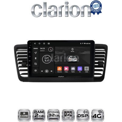 CLARION GL71525 Οθόνη OEM Multimedia Αυτοκινήτου για SUBARU LEGACY 2002 (CarPlay/AndroidAuto/BT/GPS/WIFI/GPRS)
