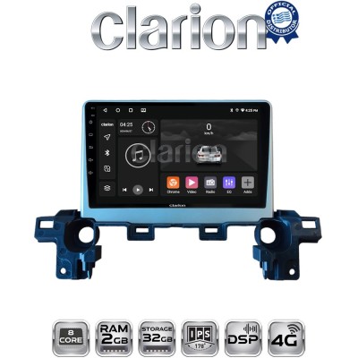 CLARION GL71538 Οθόνη OEM Multimedia Αυτοκινήτου για Mazda CX-5 2018 (CarPlay/AndroidAuto/BT/GPS/WIFI/GPRS)