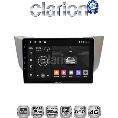 CLARION GL71620 Οθόνη OEM Multimedia Αυτοκινήτου για LEXUS RS 20032009 (CarPlay/AndroidAuto/BT/GPS/WIFI/GPRS)