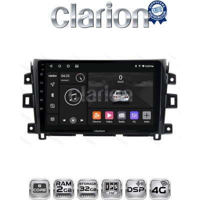 CLARION GL71716 Οθόνη OEM Multimedia Αυτοκινήτου για Nissan Navara D23 2016 (CarPlay/AndroidAuto/BT/GPS/WIFI/GPRS)