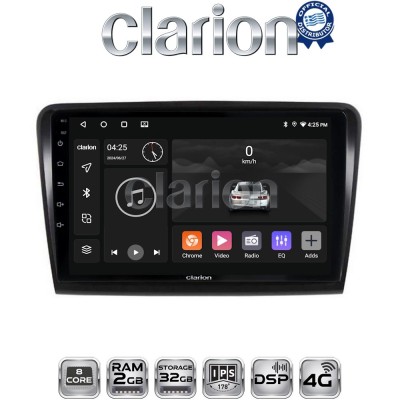 CLARION GL71982 Οθόνη OEM Multimedia Αυτοκινήτου για SK SUPERB 20082015 (CarPlay/AndroidAuto/BT/GPS/WIFI/GPRS)