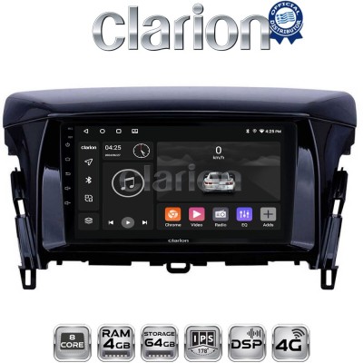 CLARION GL72030 Οθόνη OEM Multimedia Αυτοκινήτου για MITSUBISHI ECLIPSE CROSS 2018 (CarPlay/AndroidAuto/BT/GPS/WIFI/GPRS)